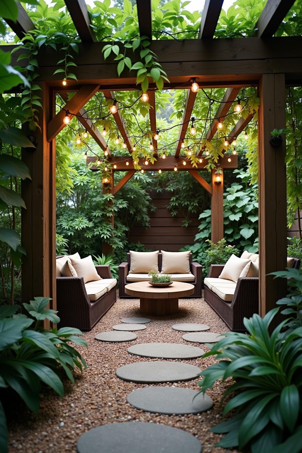 Another Tranquil Garden Retreat with Lush Greenery