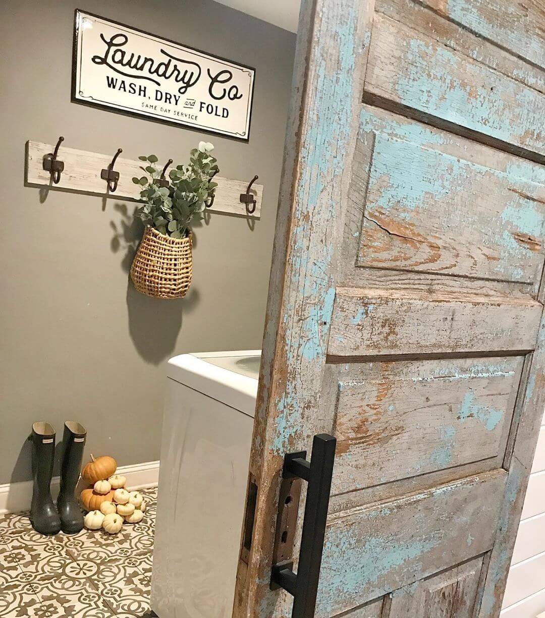 Classic Gray Barn Door