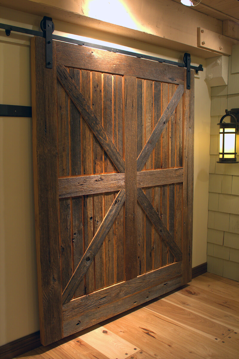 Natural Rustic Barn Door