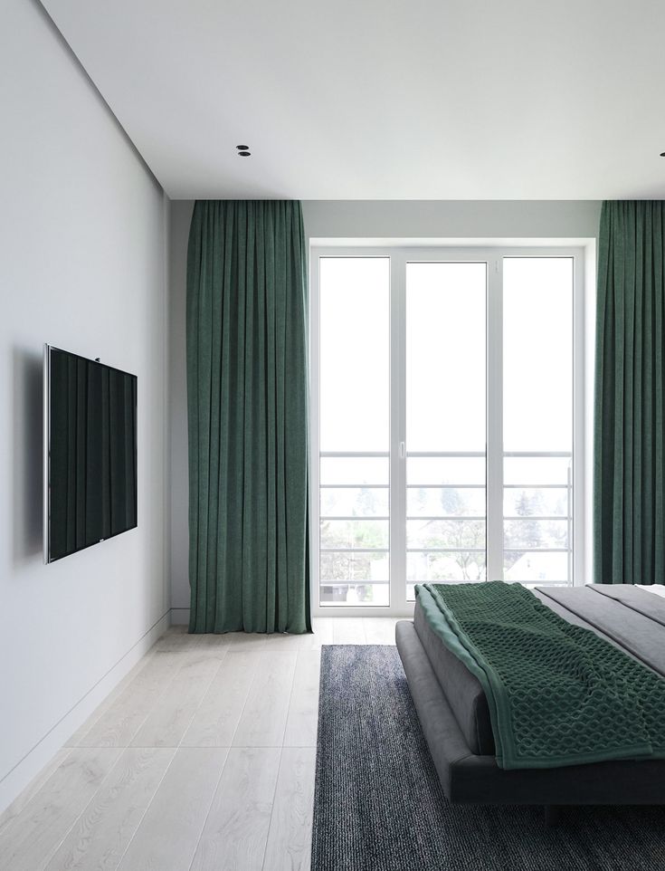 Layered Neutral Bedroom Curtain Design with Luxe Details