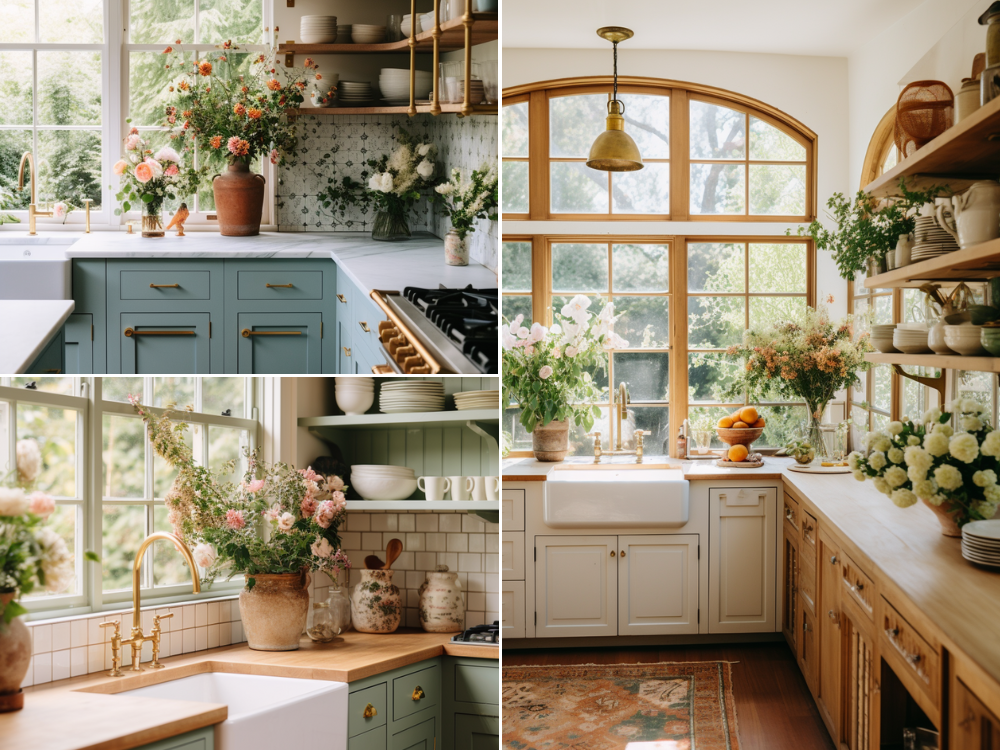 Cozy Cottage Kitchen: Rustic Coastal Charm