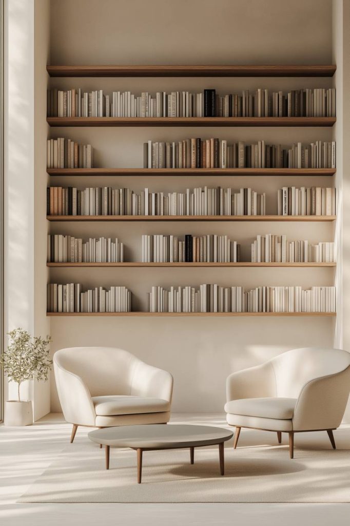 Industrial Meets Rustic in a Stylish Reading Corner