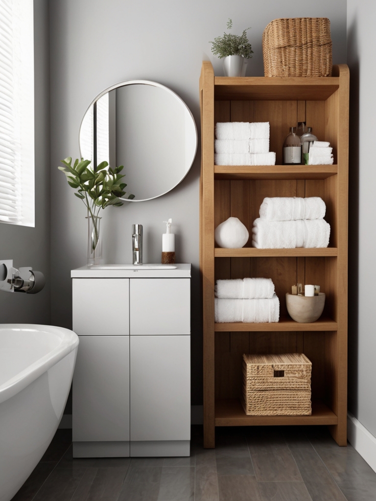 Take Advantage of Over-the-Toilet Shelving