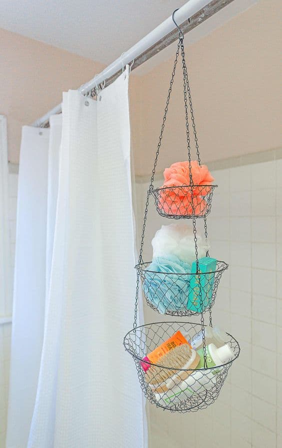 Elegant Glass Shower Partition with Marble Accents