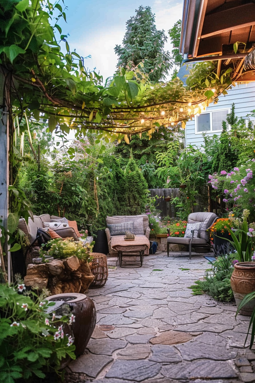 Zen-Inspired Minimalist Patio