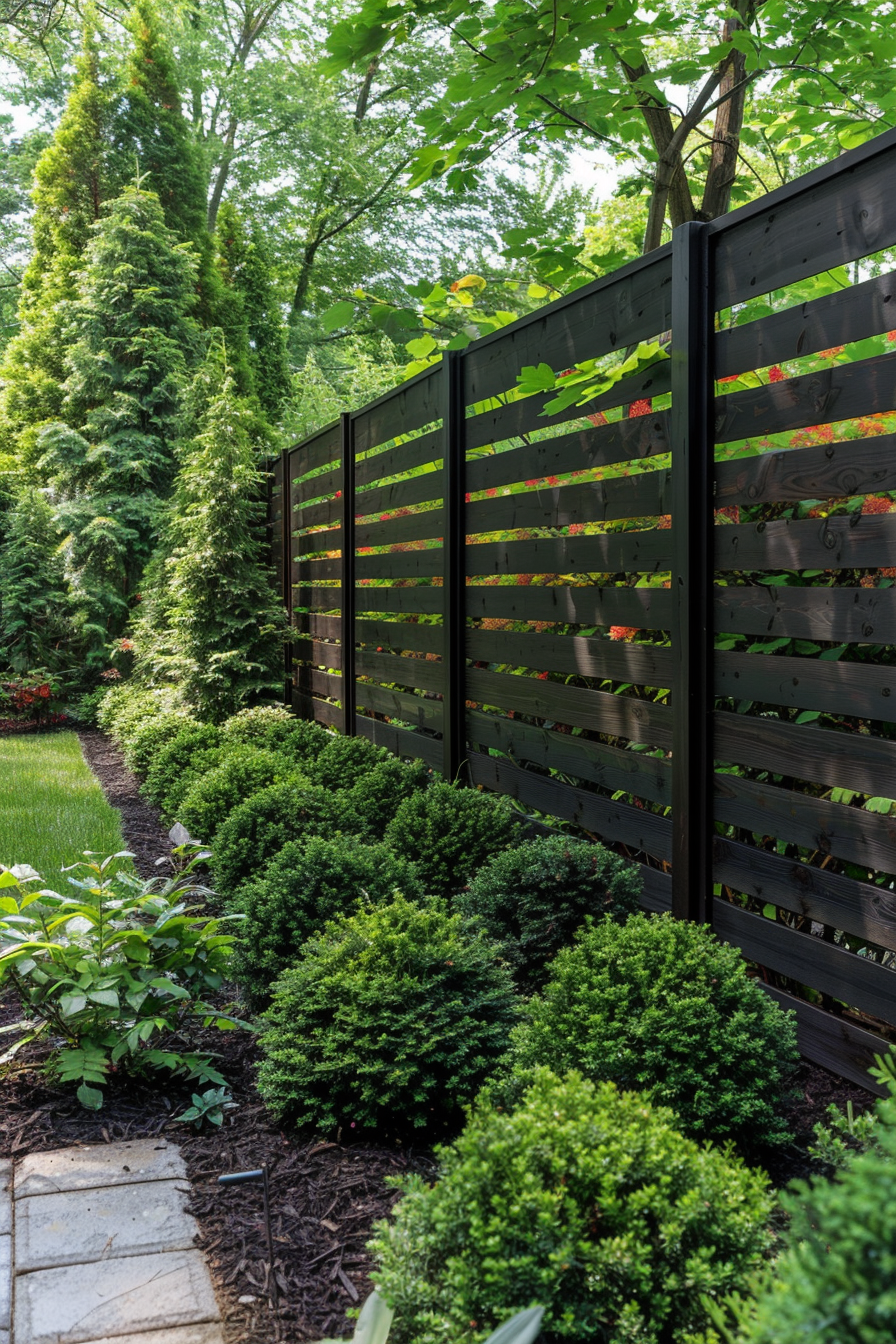 Decorative Pergola Privacy Fence