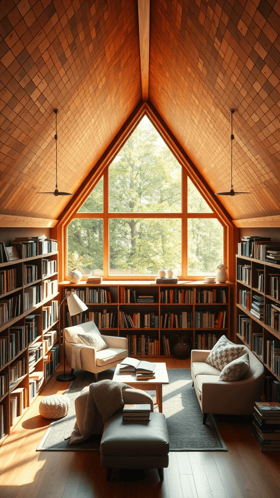 Natural Light-Infused Reading Haven