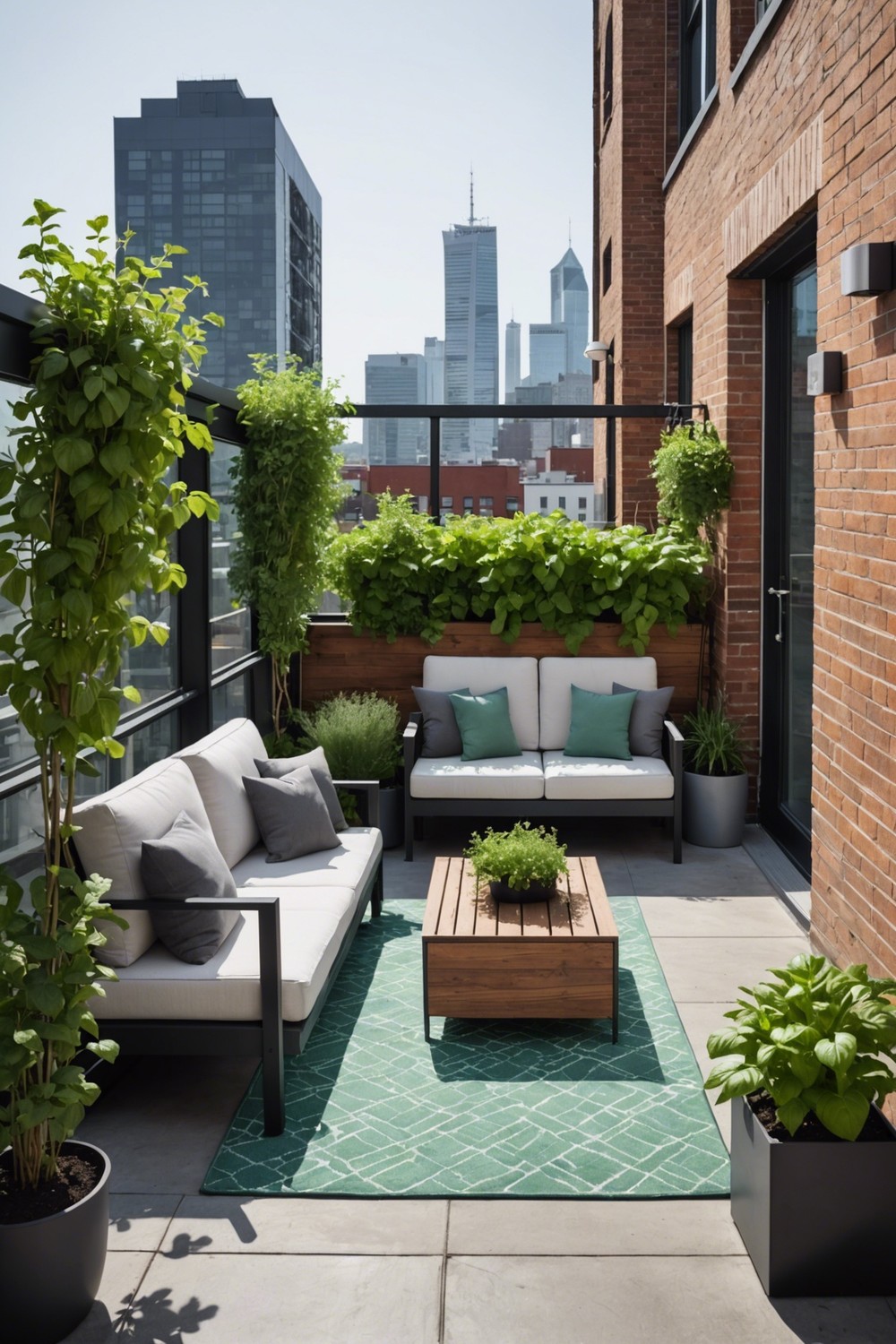 Hydroponic Herb Garden Patio