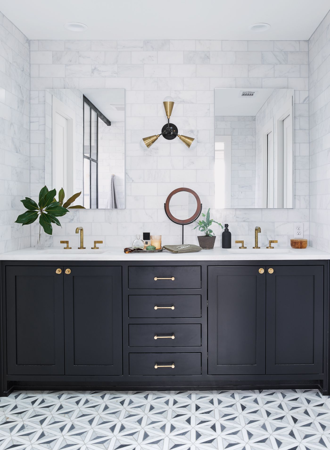 Master Bathroom with Double Vanity