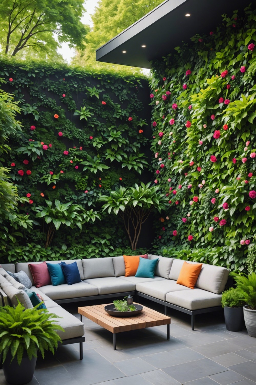 Nature-Inspired Living Walls